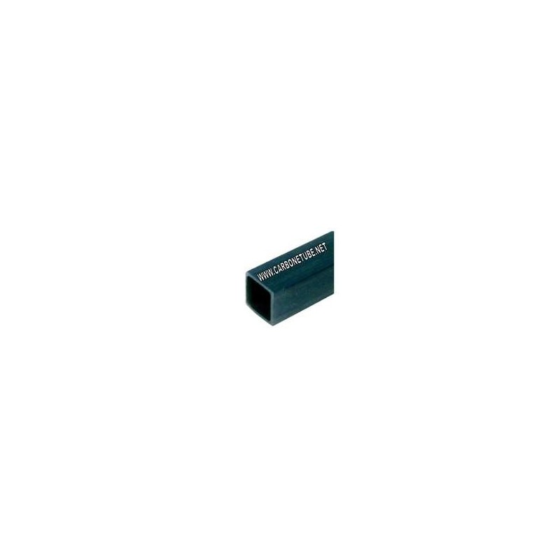 TUBO QUADRO IN CARBONIO 20x20 x 1000mm (Stock E1A-MED10)