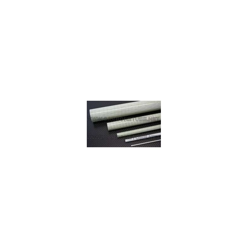 Tubo in fibra di vetro 4x2.5x3000mm (Stock E2)